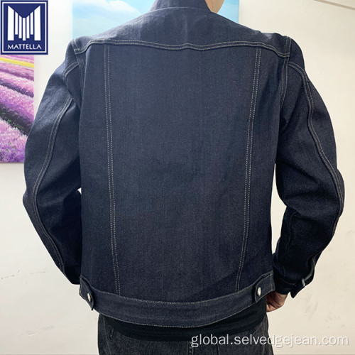 Selvedge Jackets oversize raw vintage selvedge denim jacket for women Factory